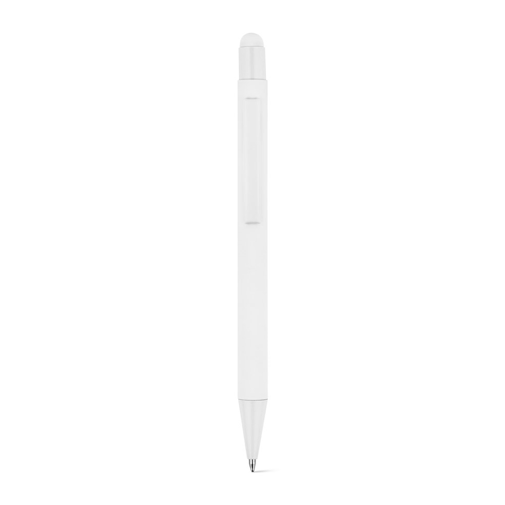 CLINT MATE. Stylo à bille au design moderne, fabriqué à partir d'aluminium recyclé (100% rAL), avec une finition mate