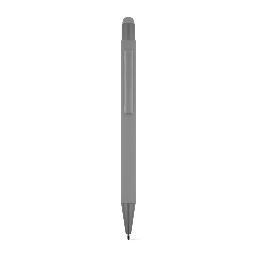 CLINT MATE. Stylo à bille au design moderne, fabriqué à partir d'aluminium recyclé (100% rAL), avec une finition mate