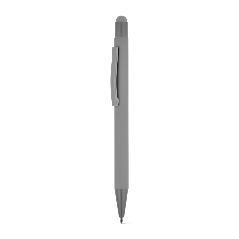 CLINT MATE. Stylo à bille au design moderne, fabriqué à partir d'aluminium recyclé (100% rAL), avec une finition mate
