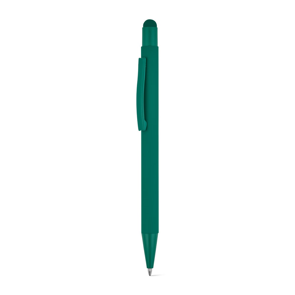 CLINT MATE. Stylo à bille au design moderne, fabriqué à partir d'aluminium recyclé (100% rAL), avec une finition mate