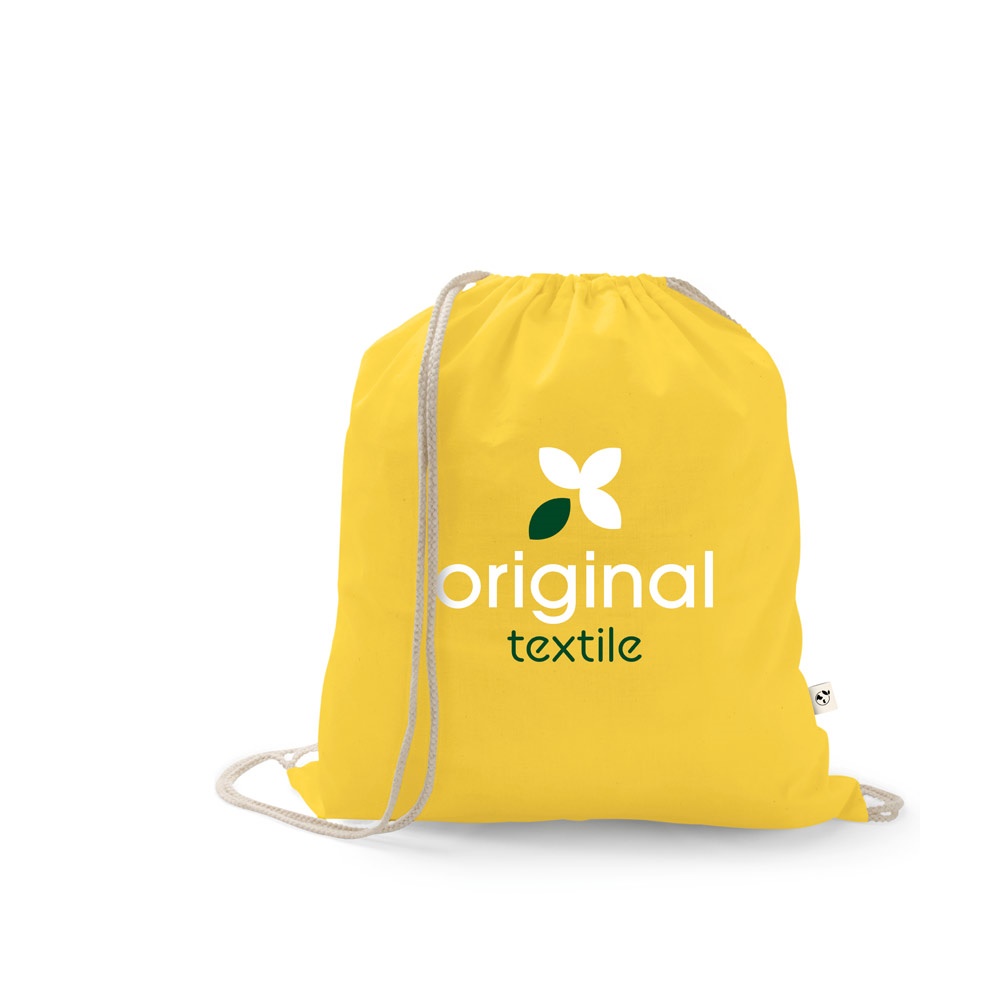 ISTANBUL. Batoh vyrobený zo recyklovaná bavlnená (70 %), polyesteru (30 % rPET) (150 g/m²)