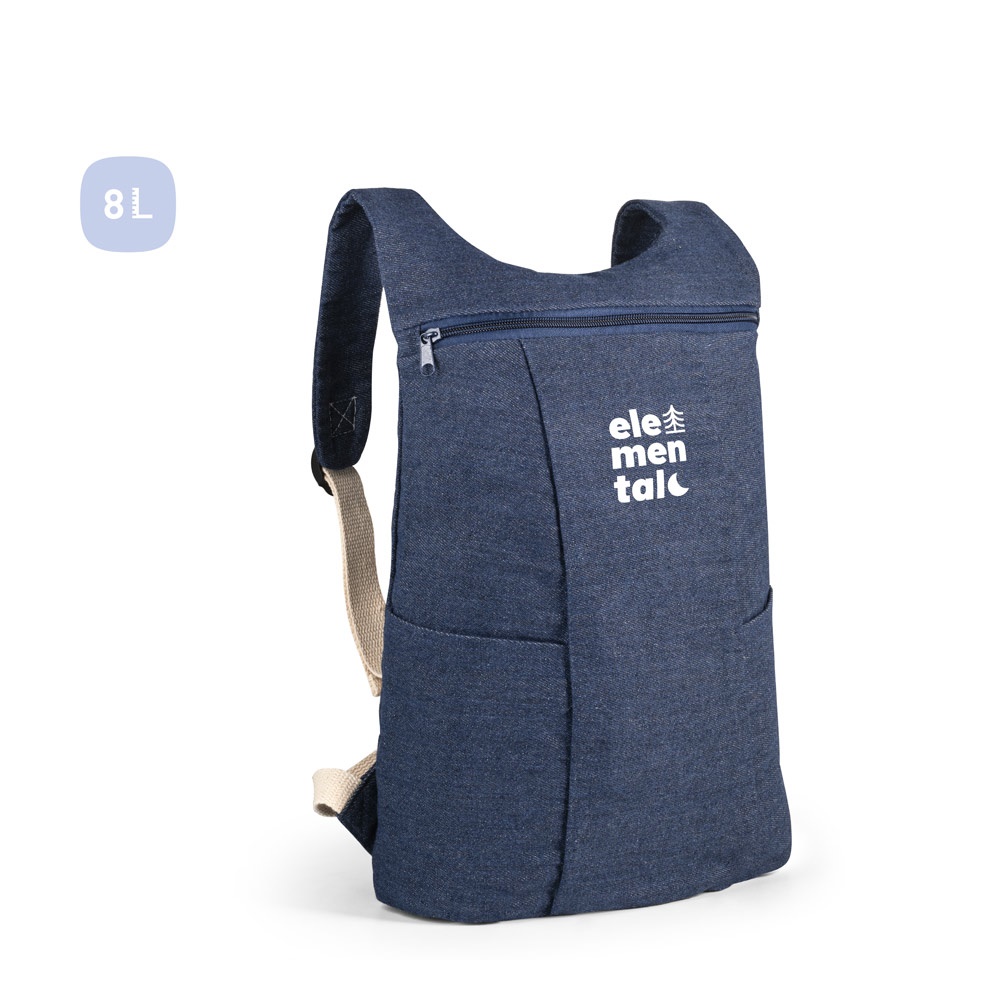 DENIM BPACK. Džínsový batoh (300 g/m²)
