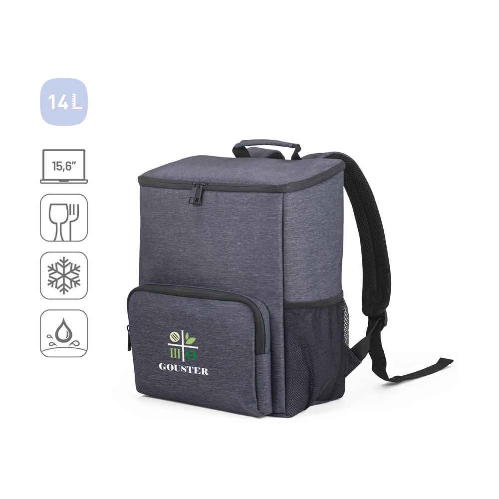 BOSTON COOLER. Nylonový izolovaný batoh 2Tone 14 L