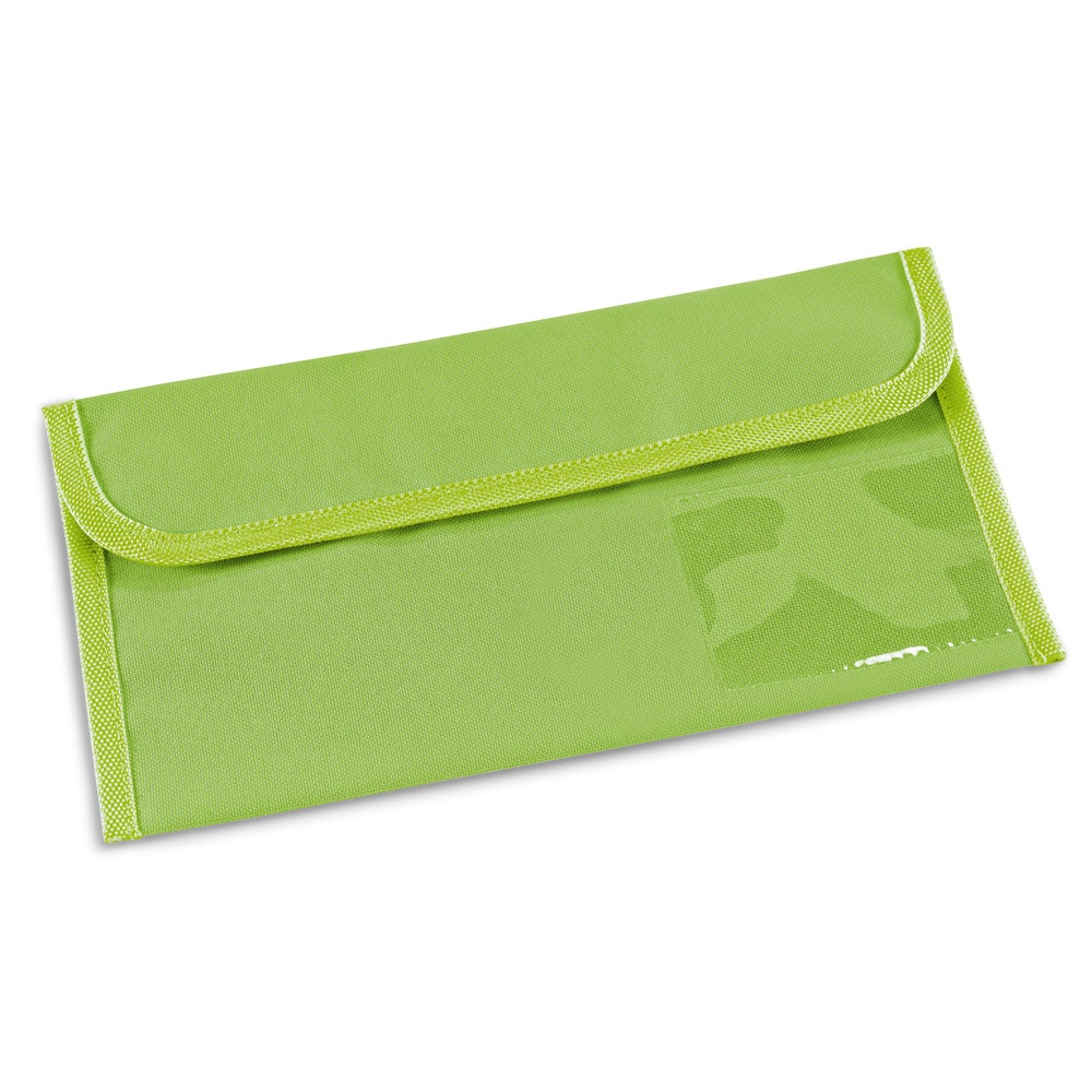 AIRLINE. Bolsa porta-documentos de viagem em 600D