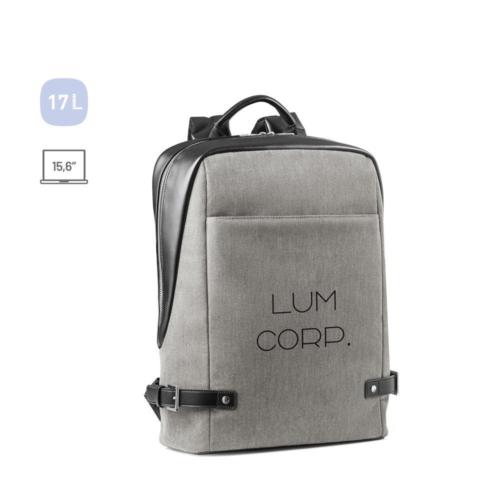 DIVERGENT BACKPACK II. Batoh na notebook do veľkosti 15.6'' z tkaniny a PU