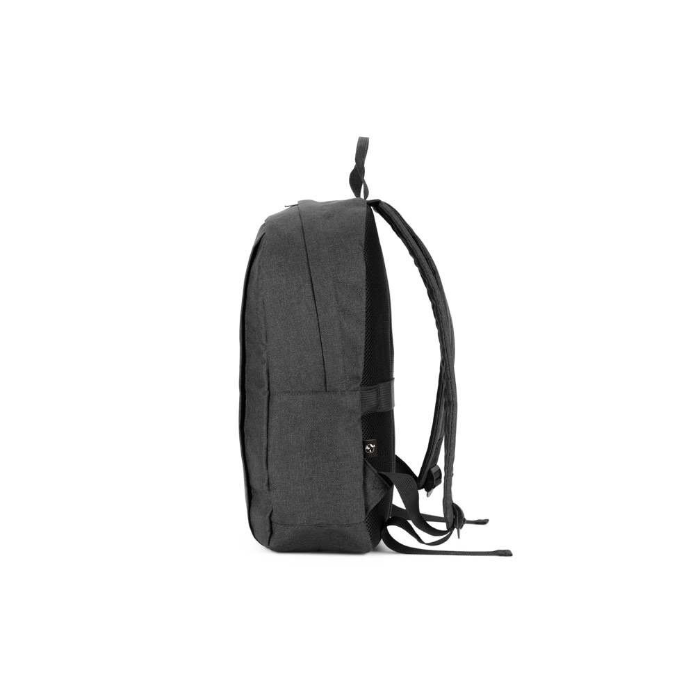 GIJON. Sac à dos pour ordinateur portable en polyester haute densité recyclé 600D et doublure en polyester recyclé 210D