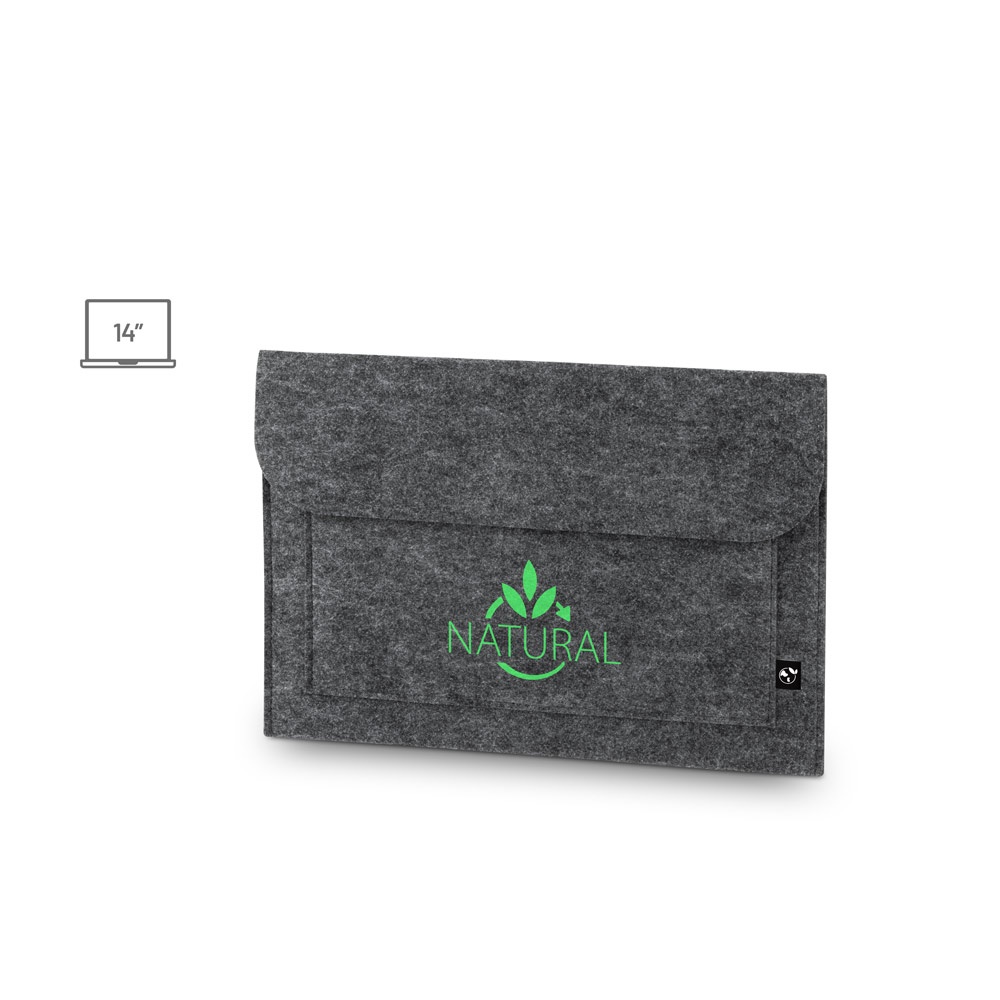 FELPY SLEEVE. Taška na notebook z recyklovanej plsti (100% rPET)