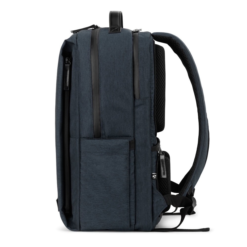 GLASGOW. Sac à dos pour ordinateur portable (17 pouces) en polyester recyclé 600D haute densité (20 L)