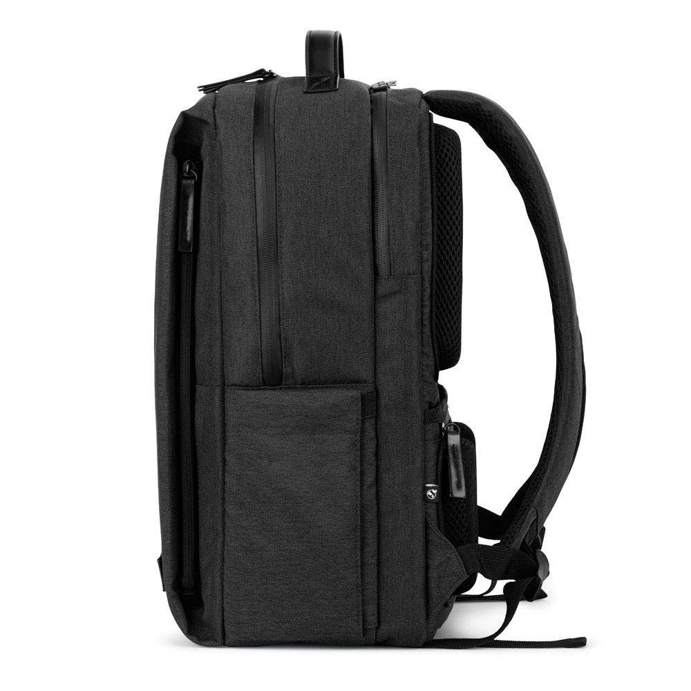 GLASGOW. Sac à dos pour ordinateur portable (17 pouces) en polyester recyclé 600D haute densité (20 L)
