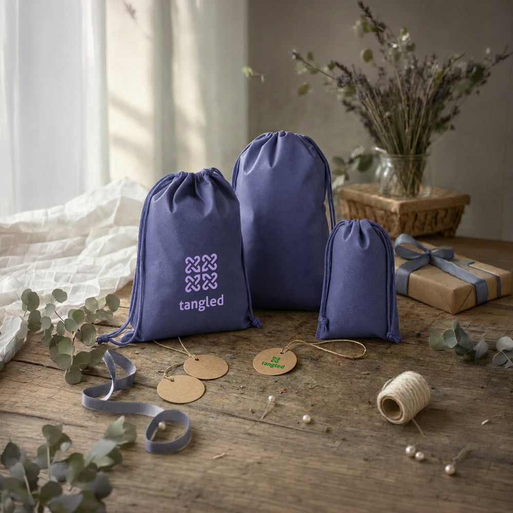 GIFT BAG L. Grand sac à dos en tissu non tissé (60 g/m²)