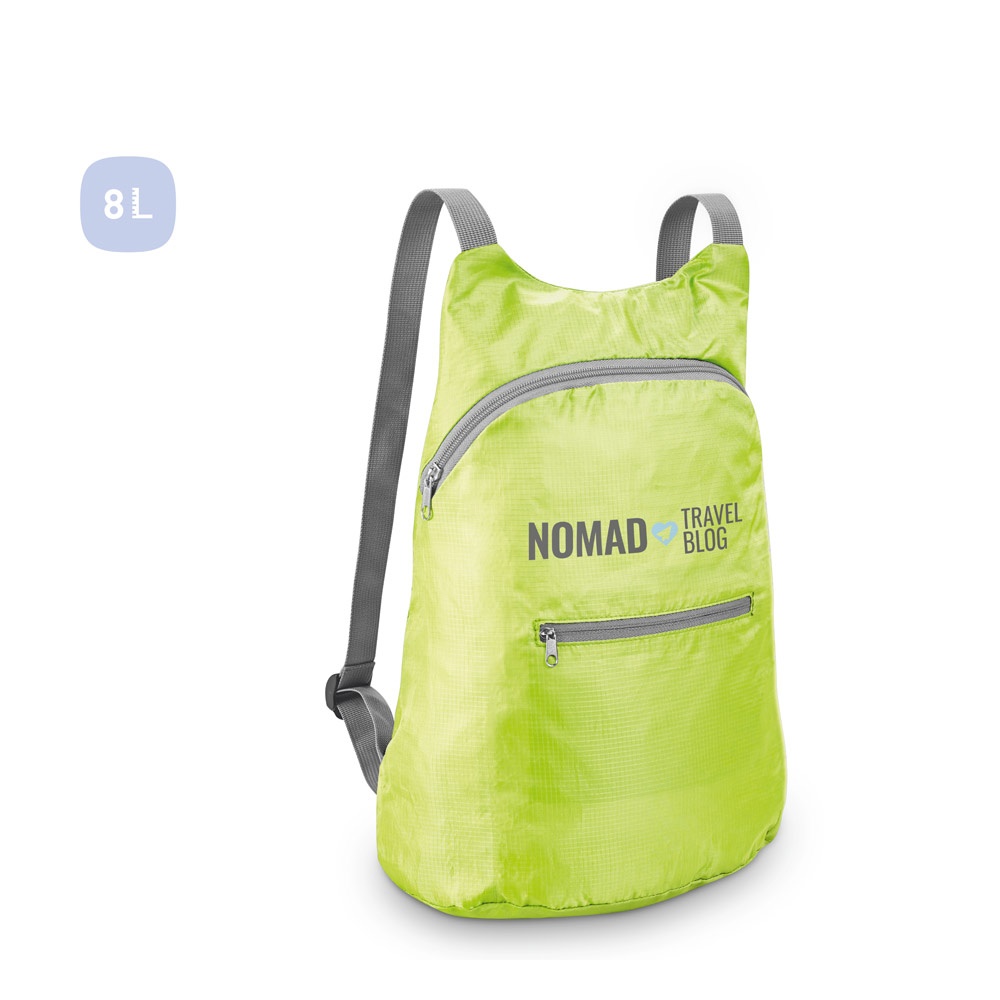 BARCELONA. 210D ripstop polyester skladací batoh