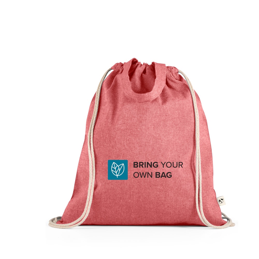 RISSANI. Sac à dos avec coton recyclé (70%) et polyester (30% rPET) (140 g/m²)
