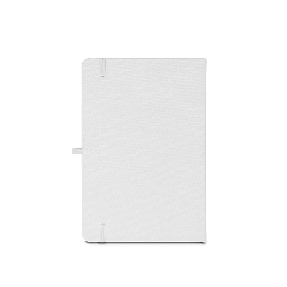 ANNE. Cahier A5 en polyester recyclé (100% rPET) avec pages lignées