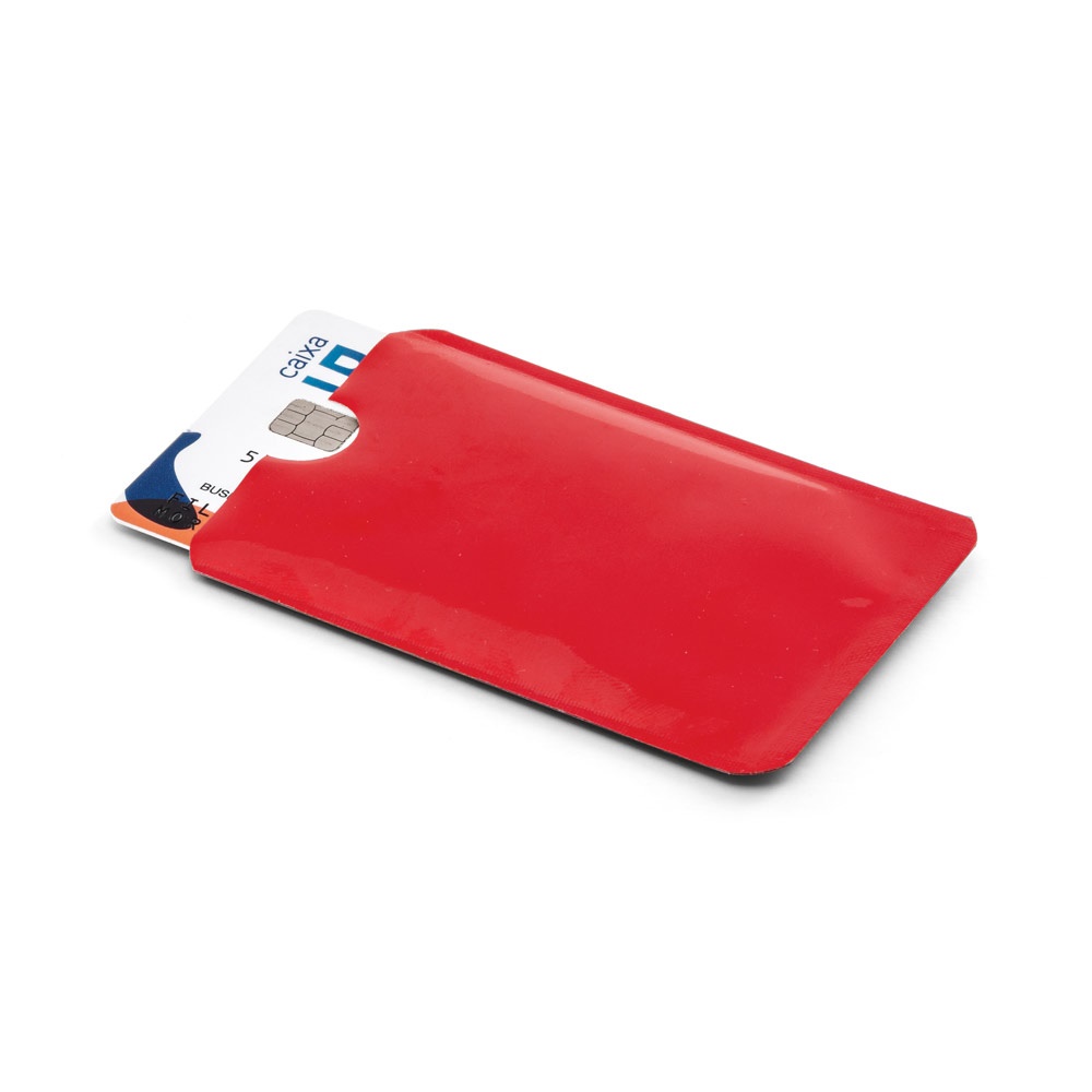 MEITNER. Porte-cartes en aluminium avec blocage RFID