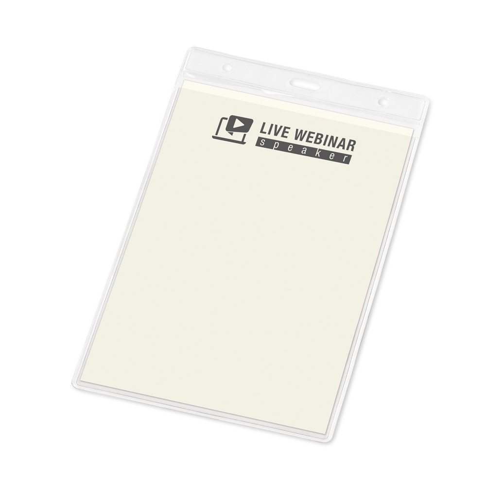 WHITMAN. Porte badge en PVC