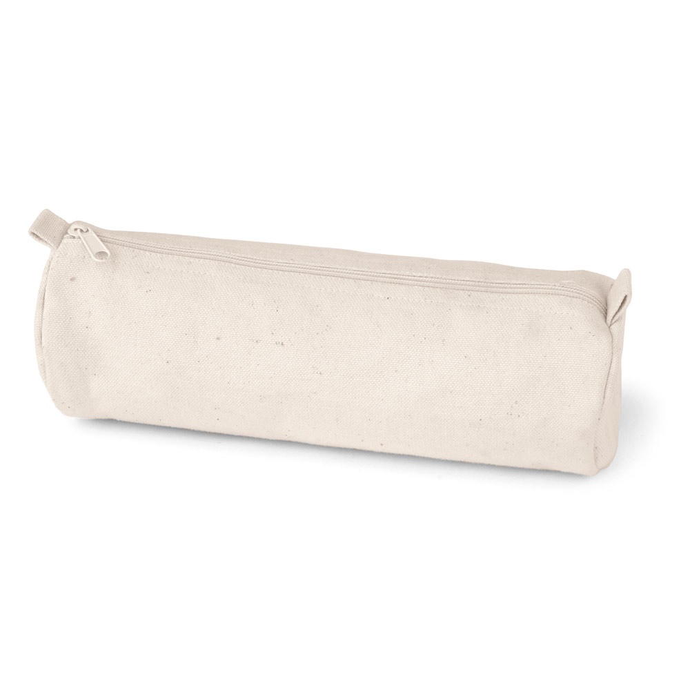 SCHOOLI. Trousse à crayons en 100% cotton canevas (290 g/m²), au design cylindrique
