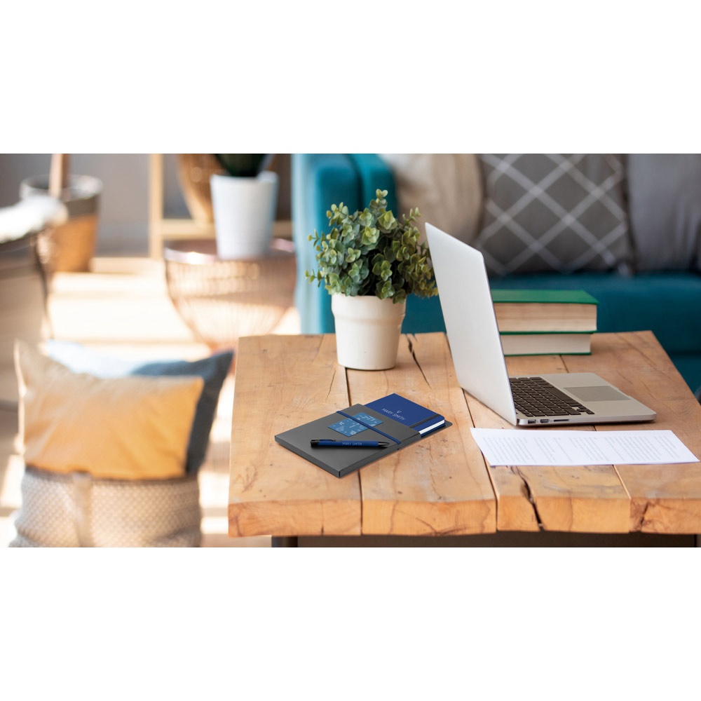 SHAW. Coffret stylo à bille et bloc-notes A5