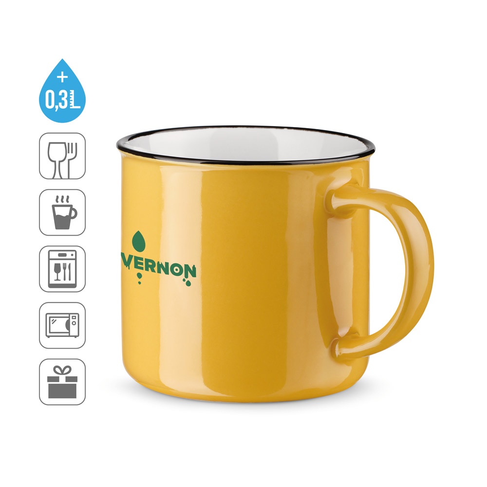 VERNON. Keramický hrnček 340 mL