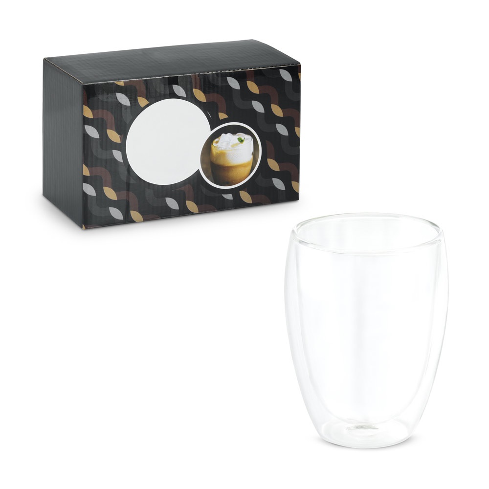 MACHIATO DUO. Set de 2 tasses en verre isotherme