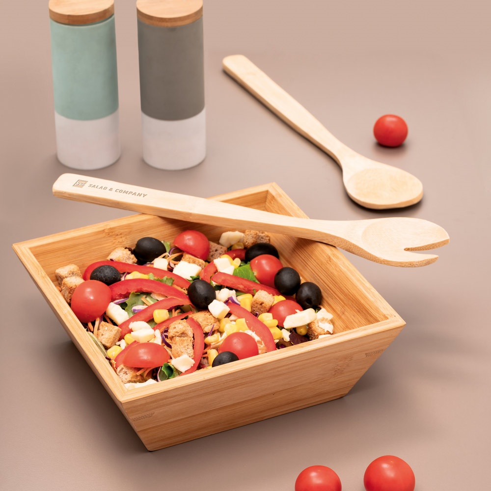 SALVY. Set de 2 couverts à salade