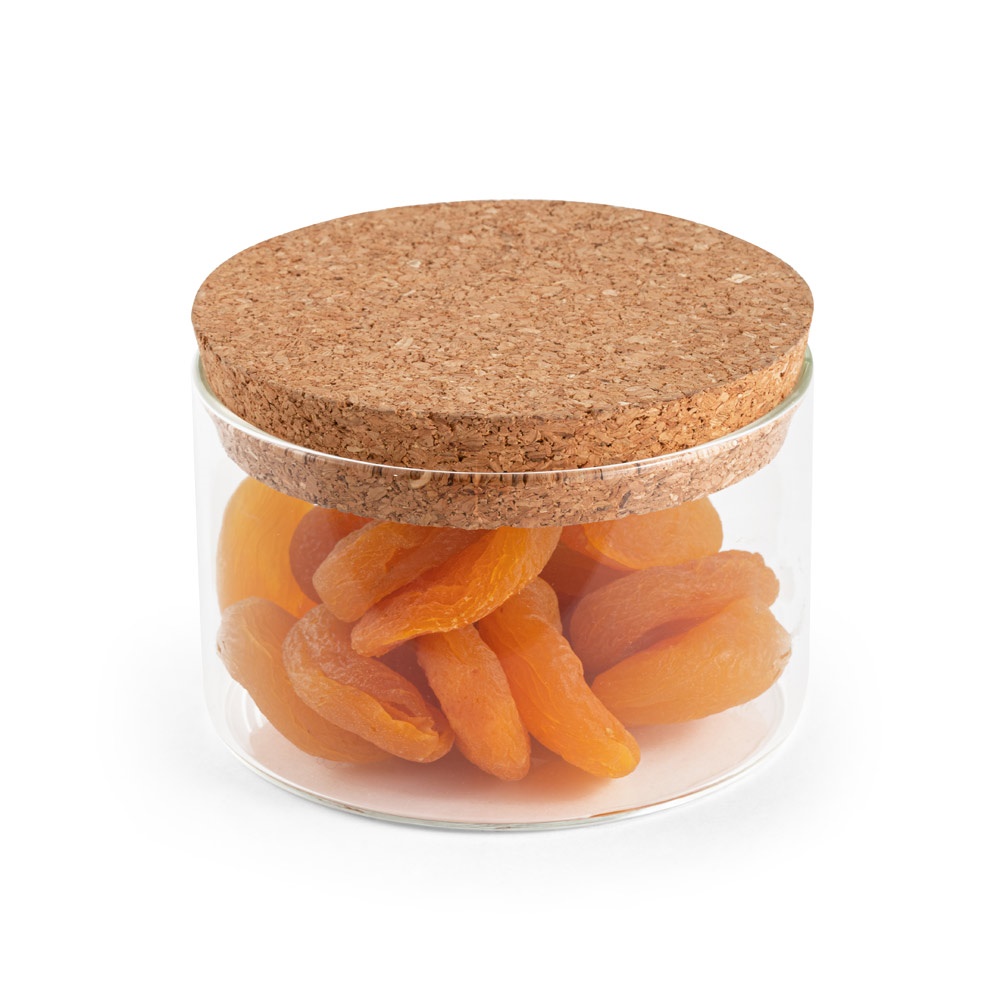 SPICE 380. Bouteille en verre borosilicate et bouchon en liège 380 mL