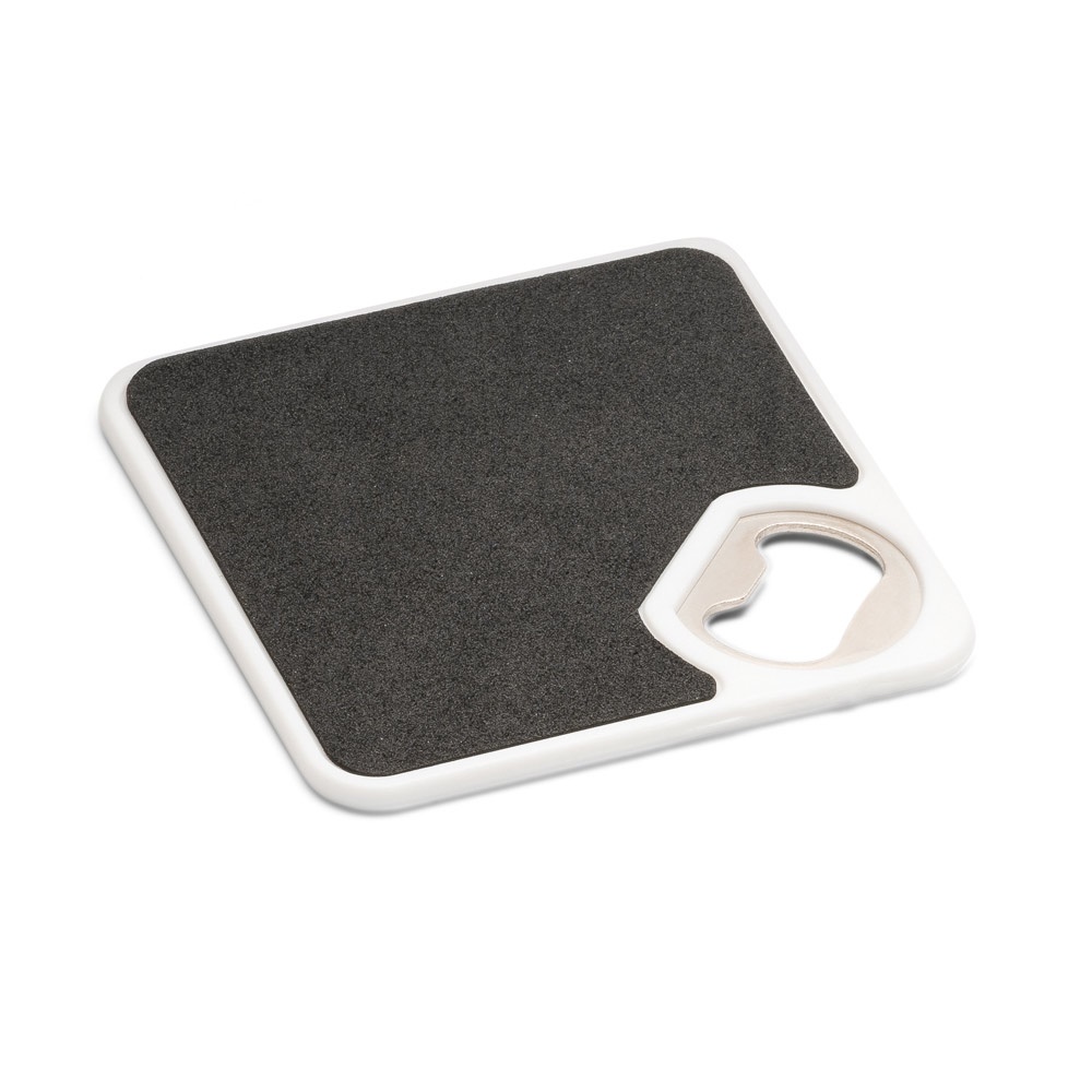 FUNFAYE. Sous-verres avec descapsuleur