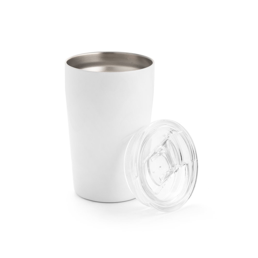 SLIDER. Verre de voyage pour sublimation 380mL en acier inox