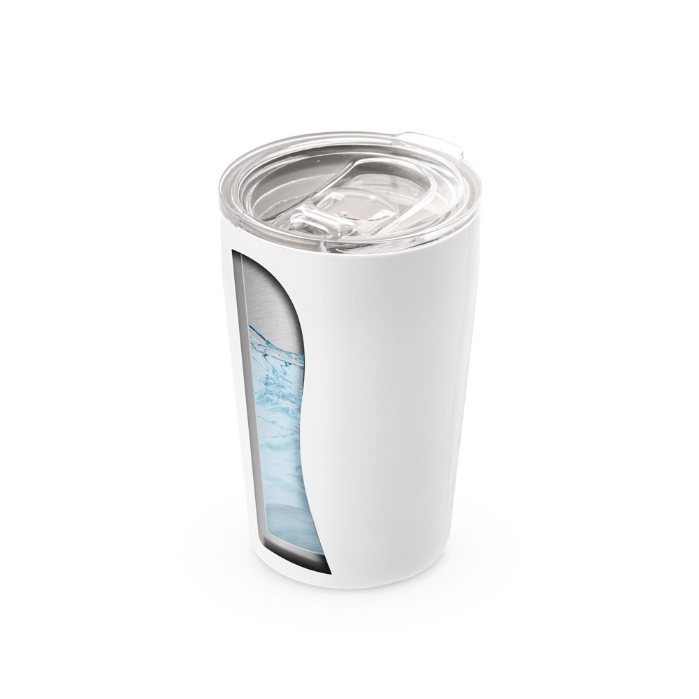 SLIDER. Verre de voyage pour sublimation 380mL en acier inox