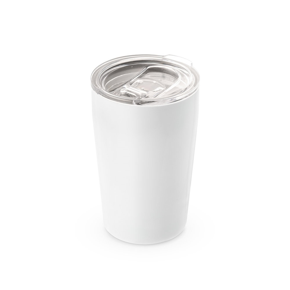 SLIDER. Copo de viagem para sublimação em aço inoxidável 380 mL