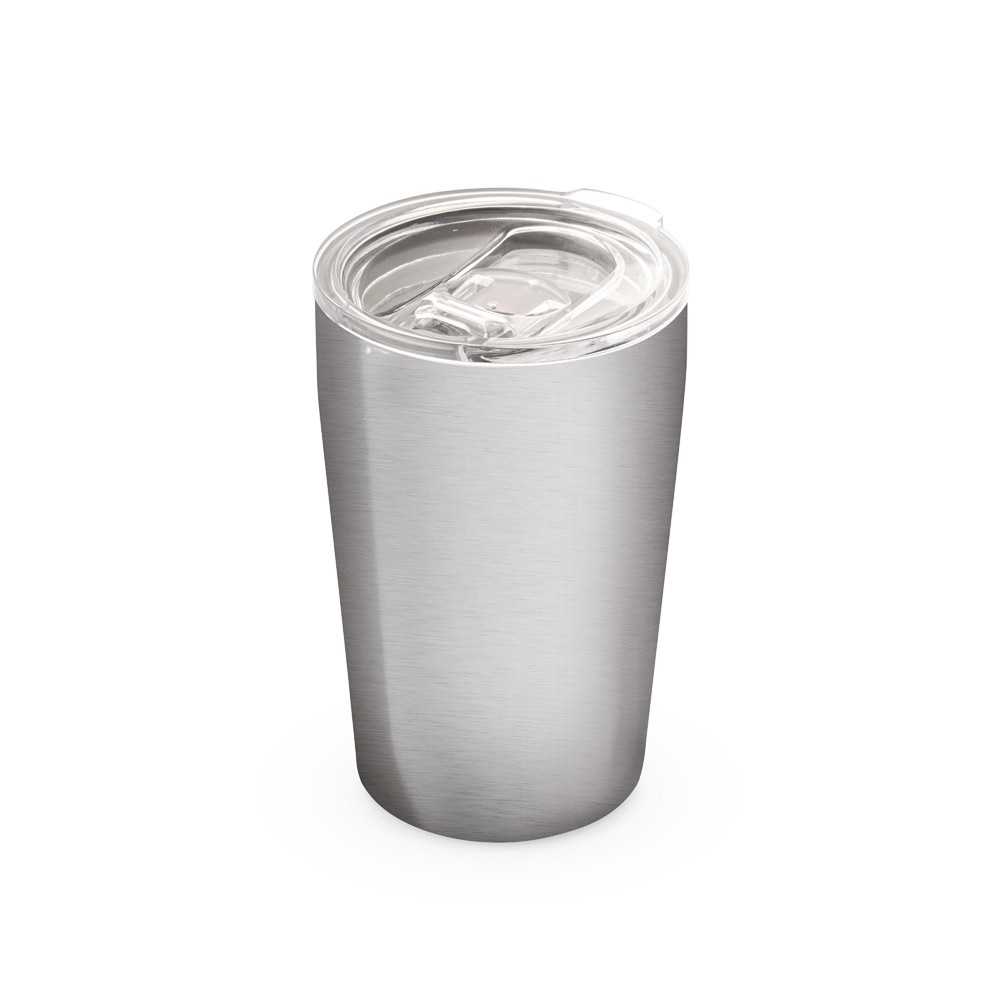 SLIDER. Copo de viagem para sublimação em aço inoxidável 380 mL
