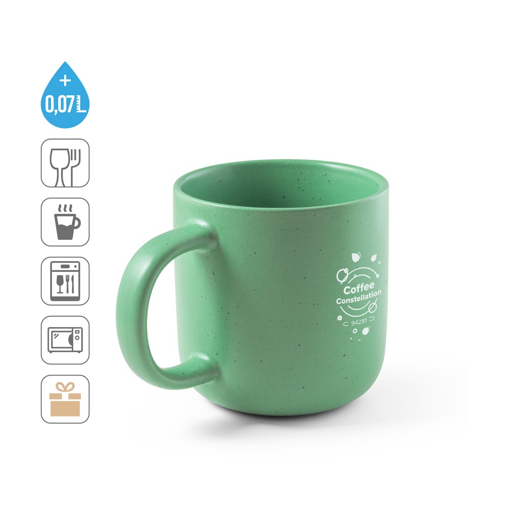 Vue 11 de COFFEE CONSTELLATION. Tasse à café en céramique 75 mL