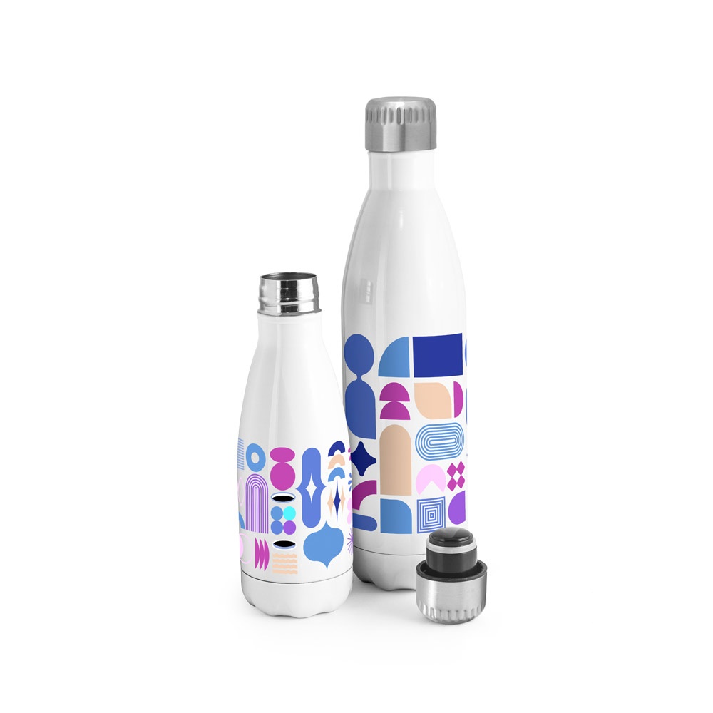 AMORTI S. Bouteille pour sublimation en acier inoxydable de 380 ml
