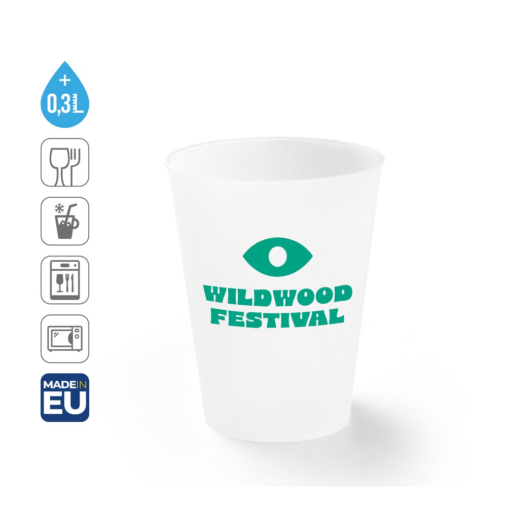 KANE S. Festivalový pohár z PP s objemom 330 mL