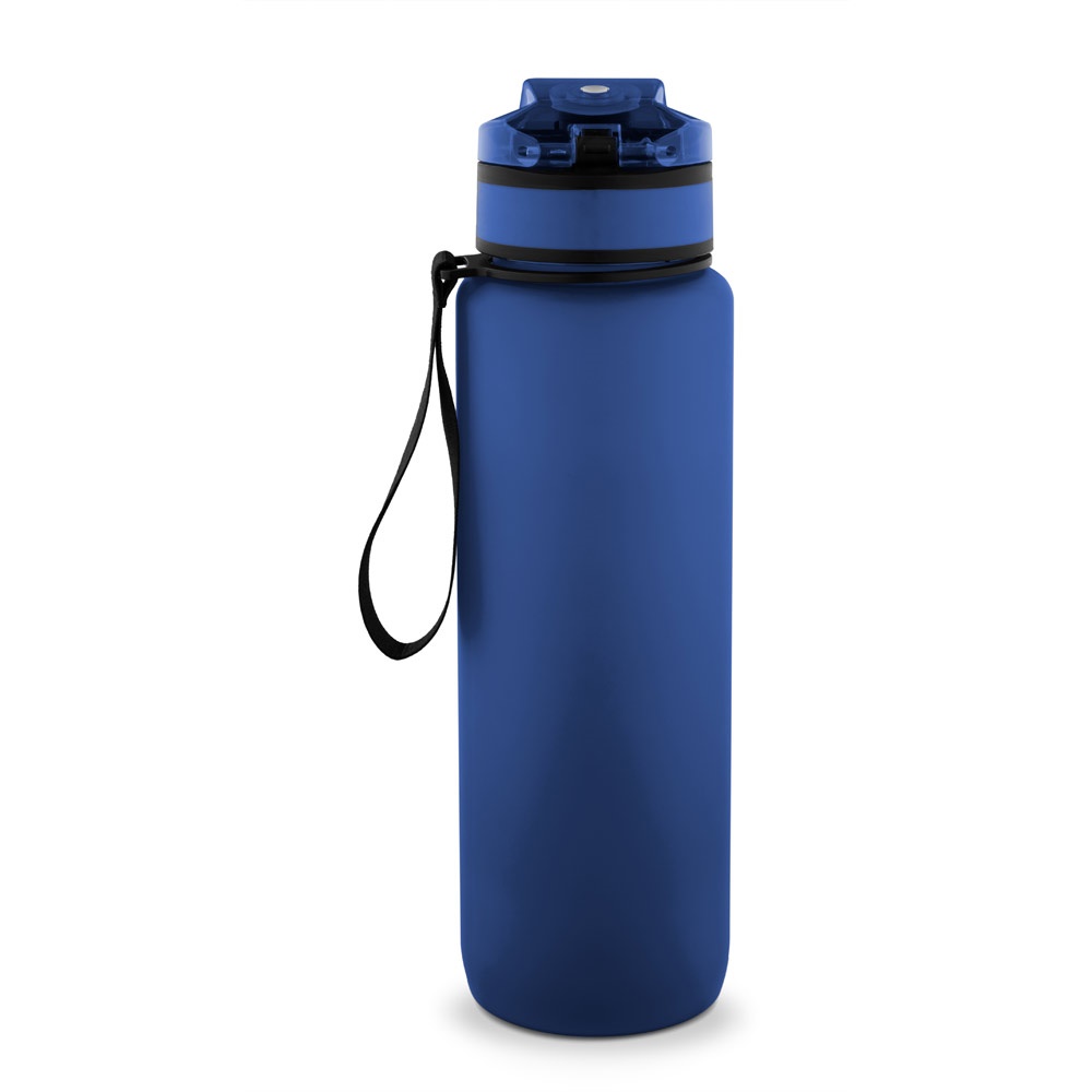 ERIKSSON. Bouteille en PET recyclé (100 % rPET), ornée de citations motivantes et d'indications horaires pour vous encourager à boire de l'eau et à rester hydraté tout au long de la journée