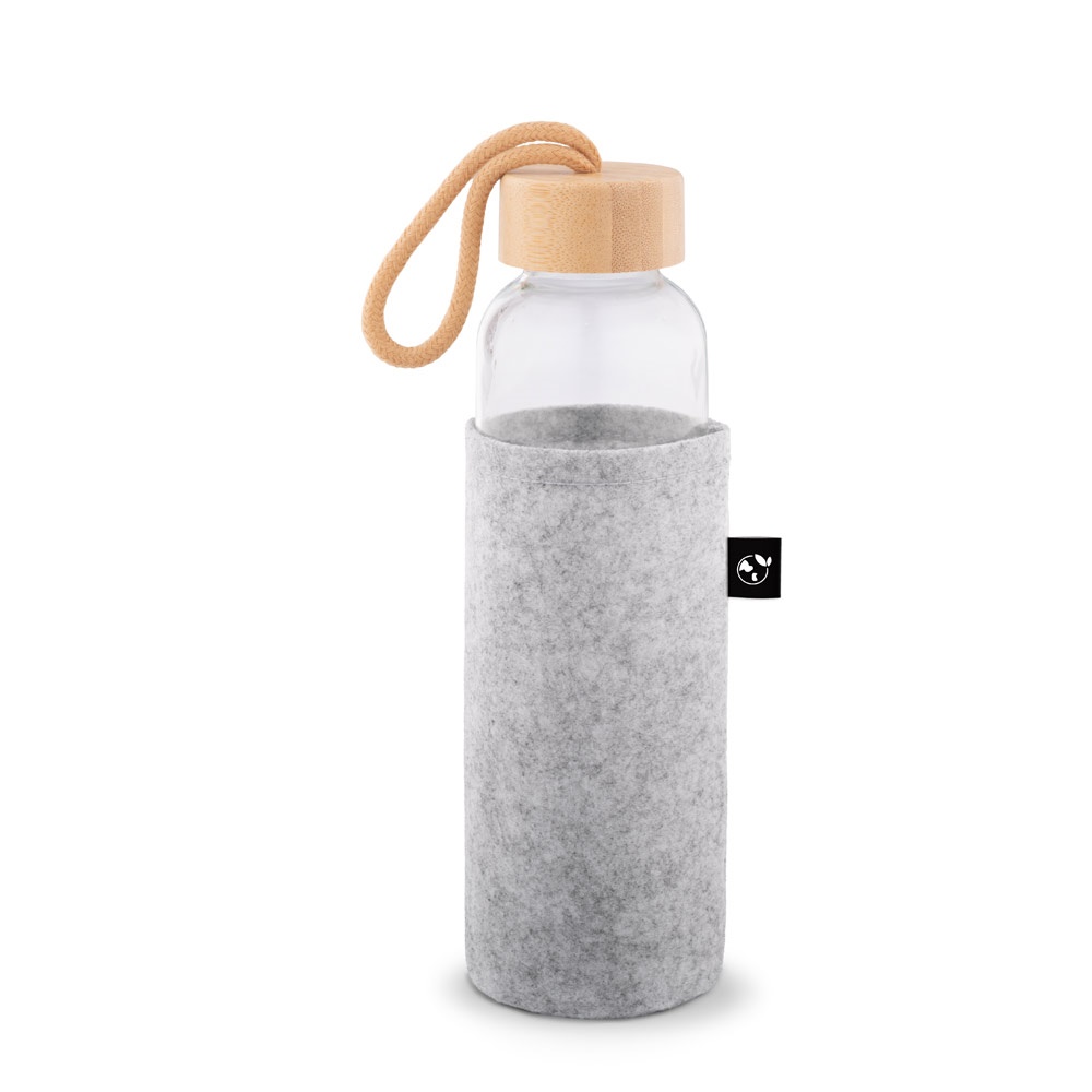 STOREY. Housse en feutre recyclé (xxx % recyclé), idéale pour les bouteilles