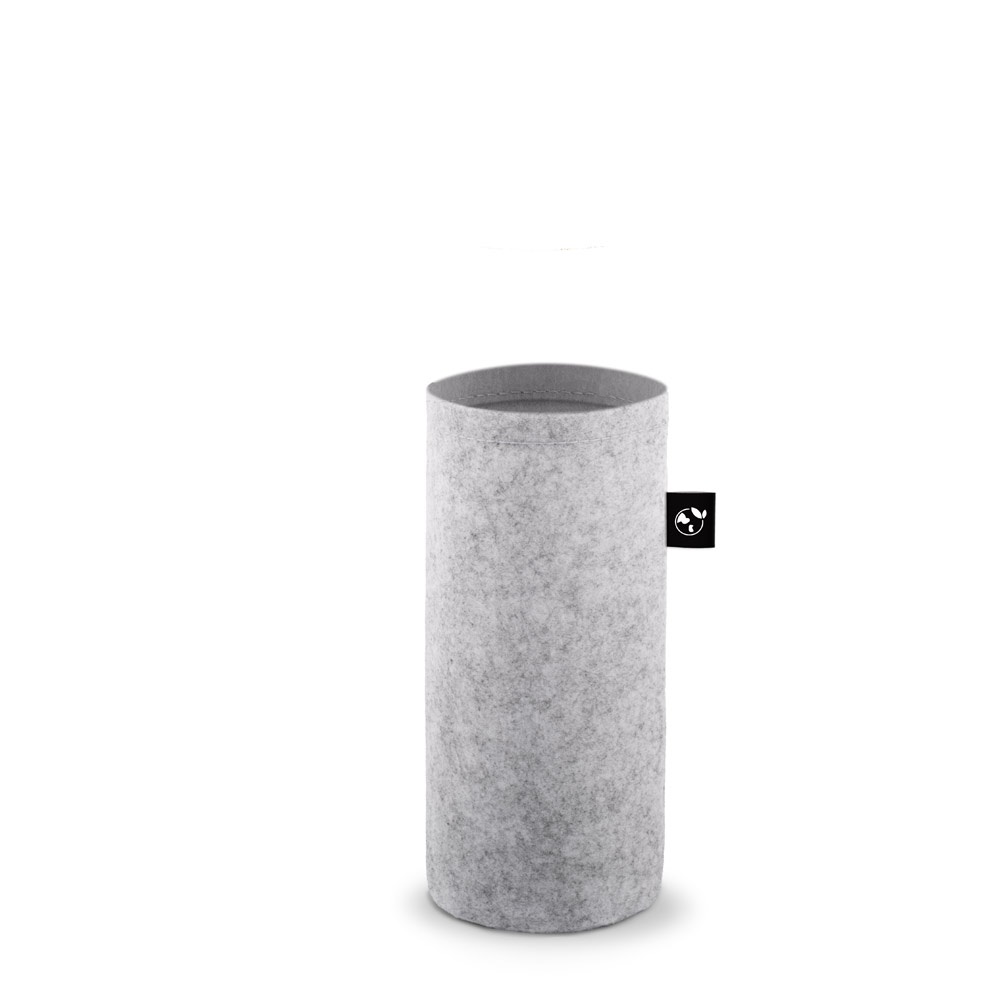 STOREY. Housse en feutre recyclé (xxx % recyclé), idéale pour les bouteilles