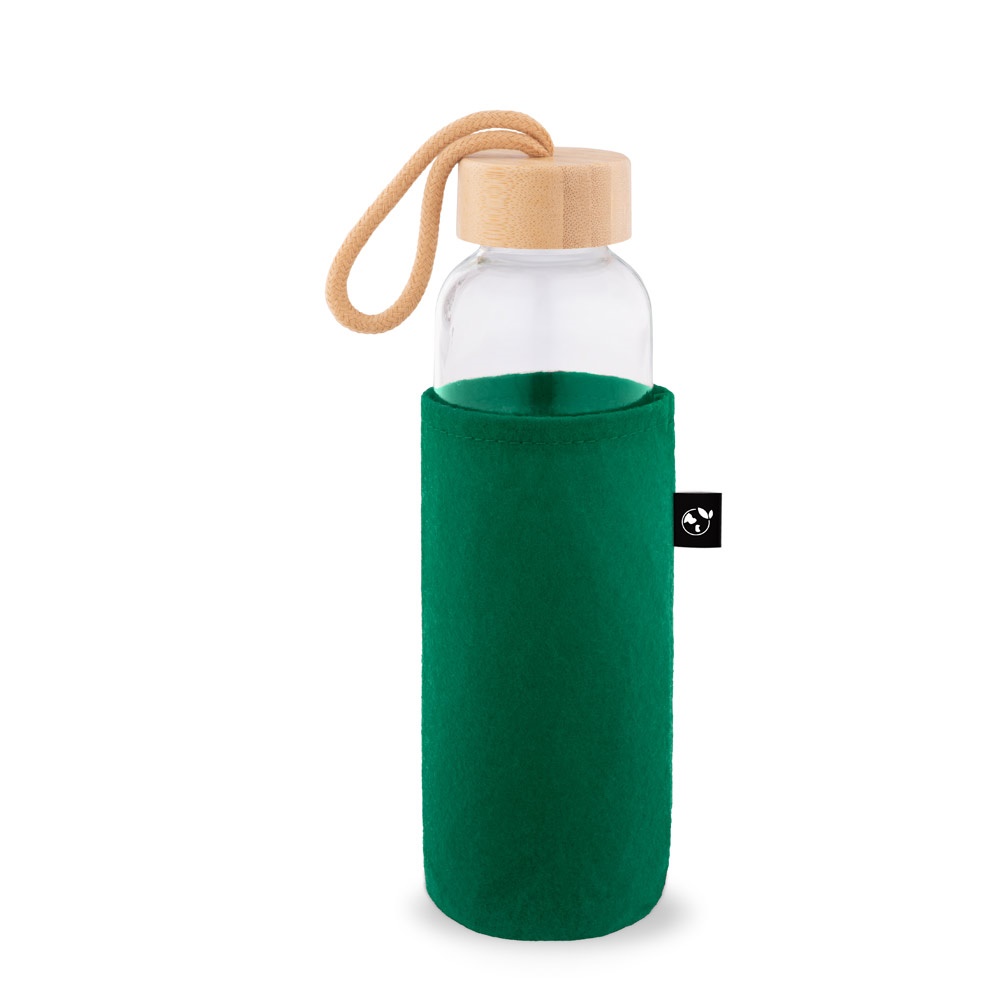 STOREY. Housse en feutre recyclé (xxx % recyclé), idéale pour les bouteilles