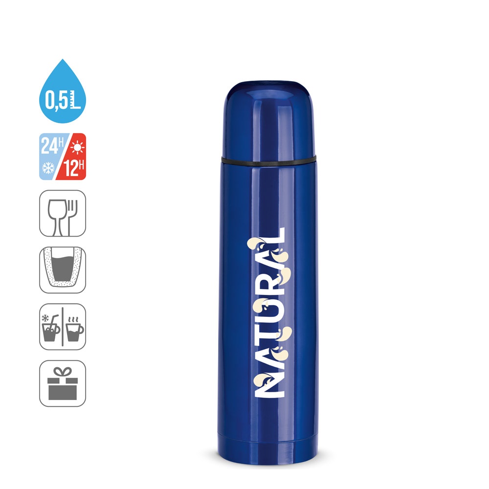 LUKA. 500 ml termoska z nehrdzavejúcej ocele