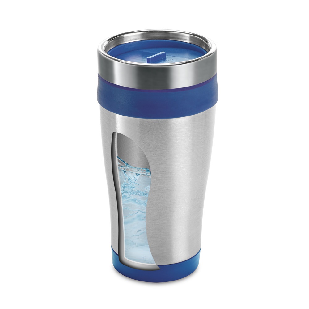 BATUM. Gobelet de voyage en acier inoxydable et PP 420 mL