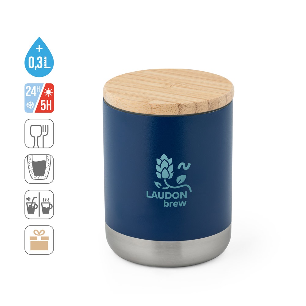 Vue 11 de NORRE TUMBLER. Verre en acier inoxydable (36% recyclée), double parois 370 mL
