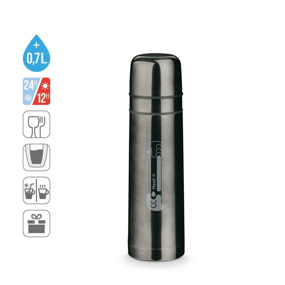 HEAT. Termoska z nehrdzavejúcej ocele 750 ml