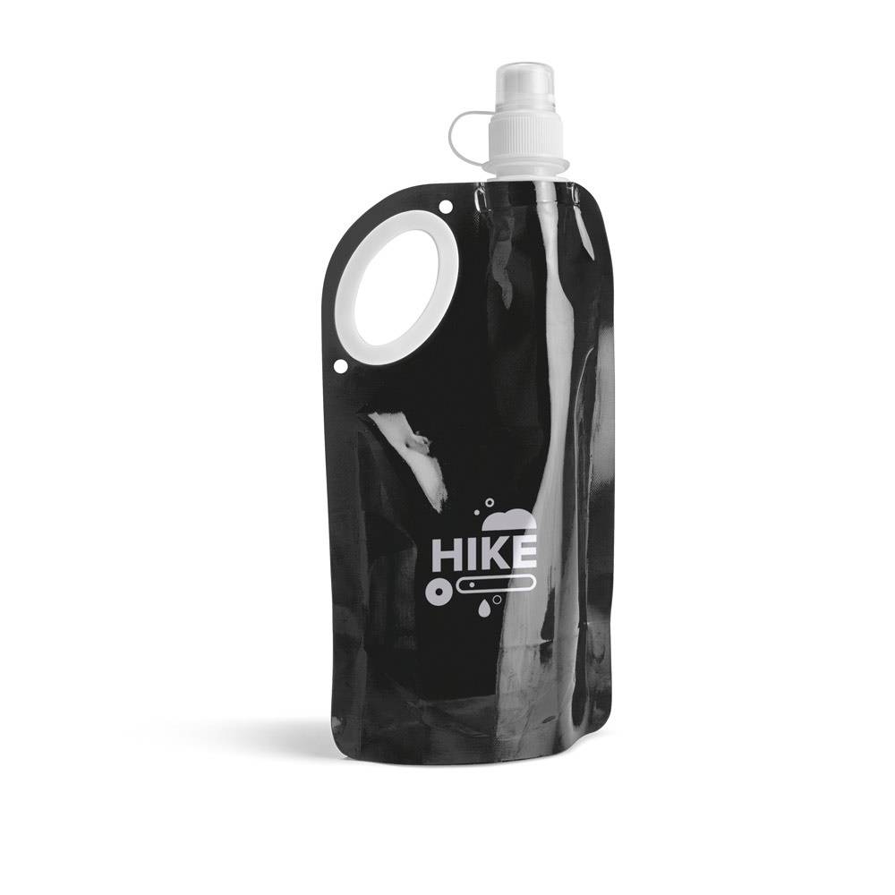 Vue 5 de HIKE. Bouteille pliable 750mL en PET, PA et PE