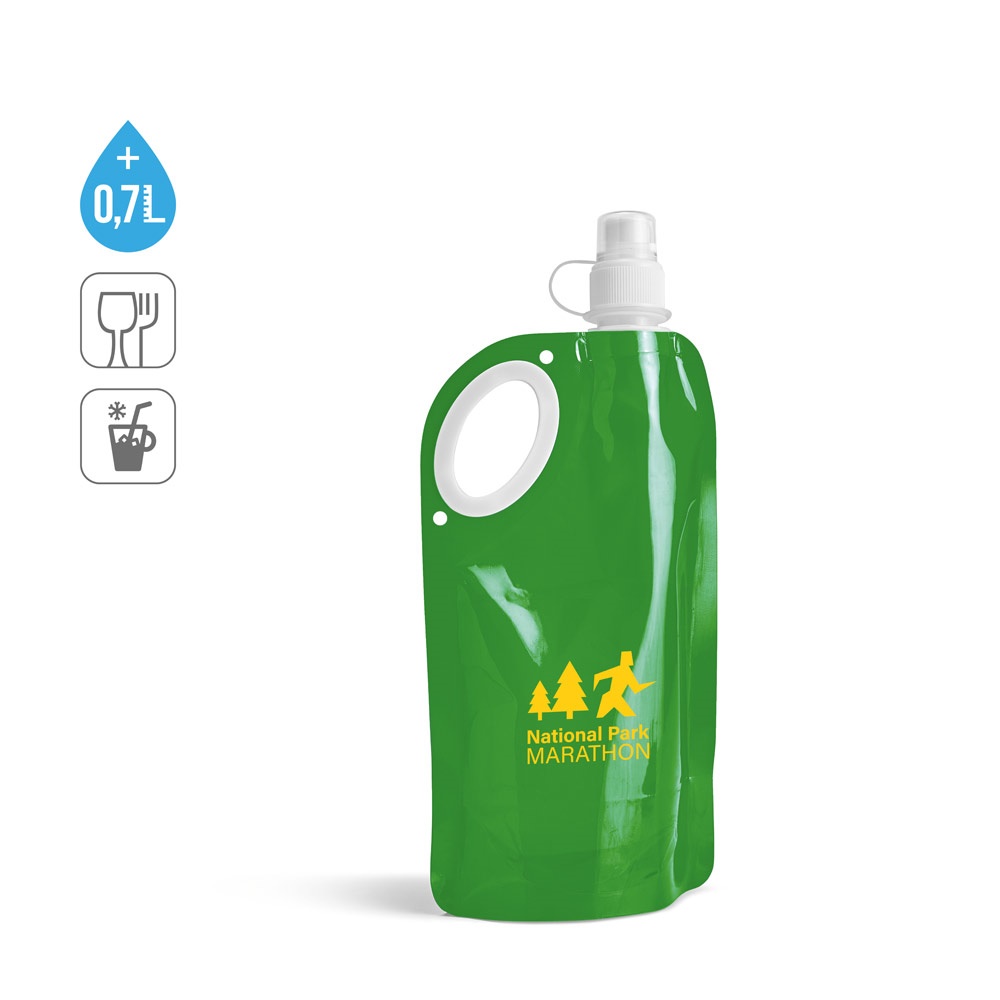 HIKE. Skladacia fľaša z PET, PA a PE 750 ml