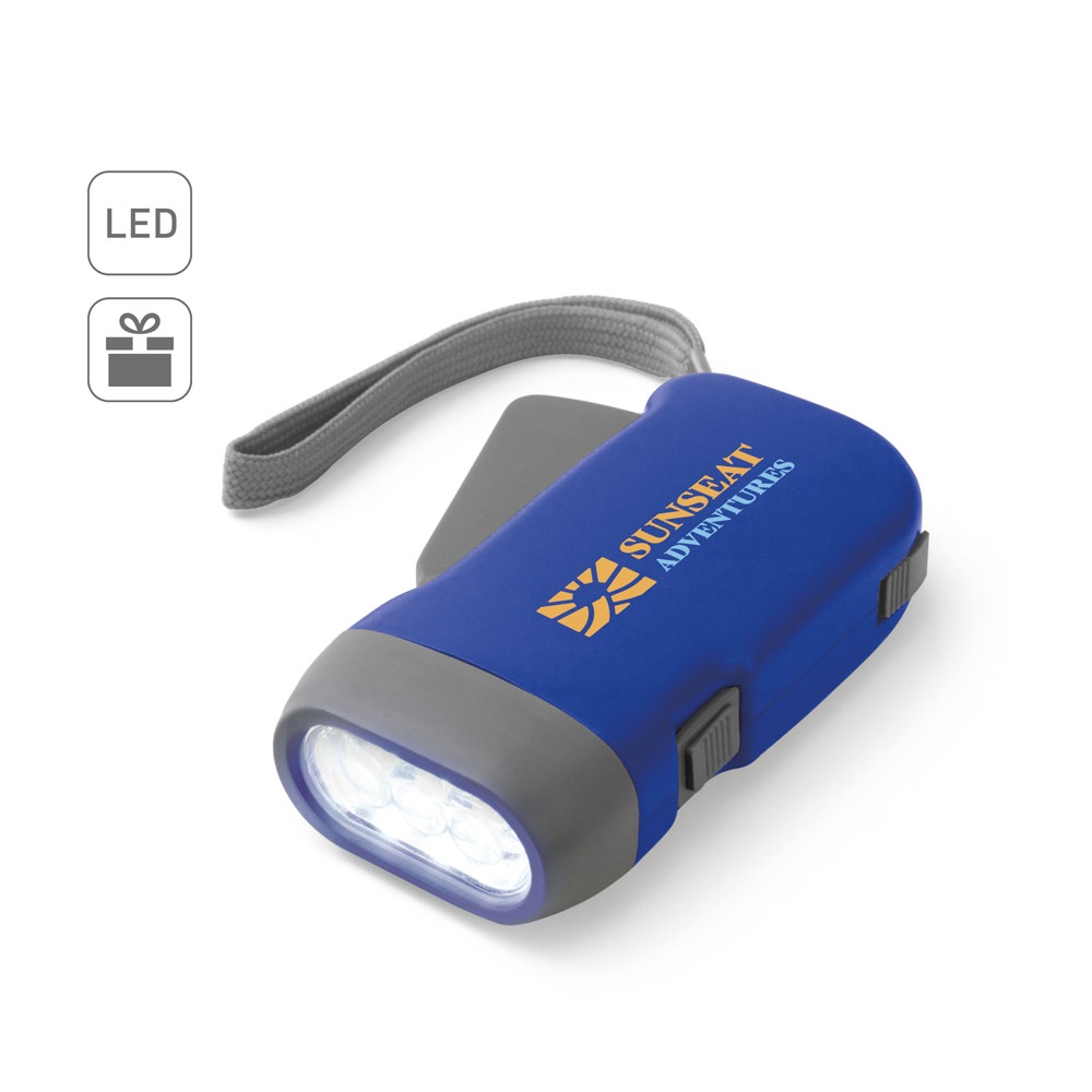 EDDIE. Dynamo horák s 3 LED