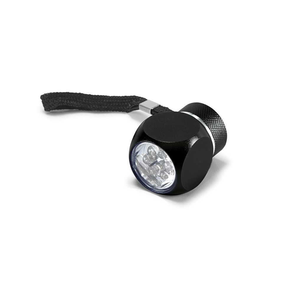 LOUIS. Lampe de poche en aluminium avec 6 LED