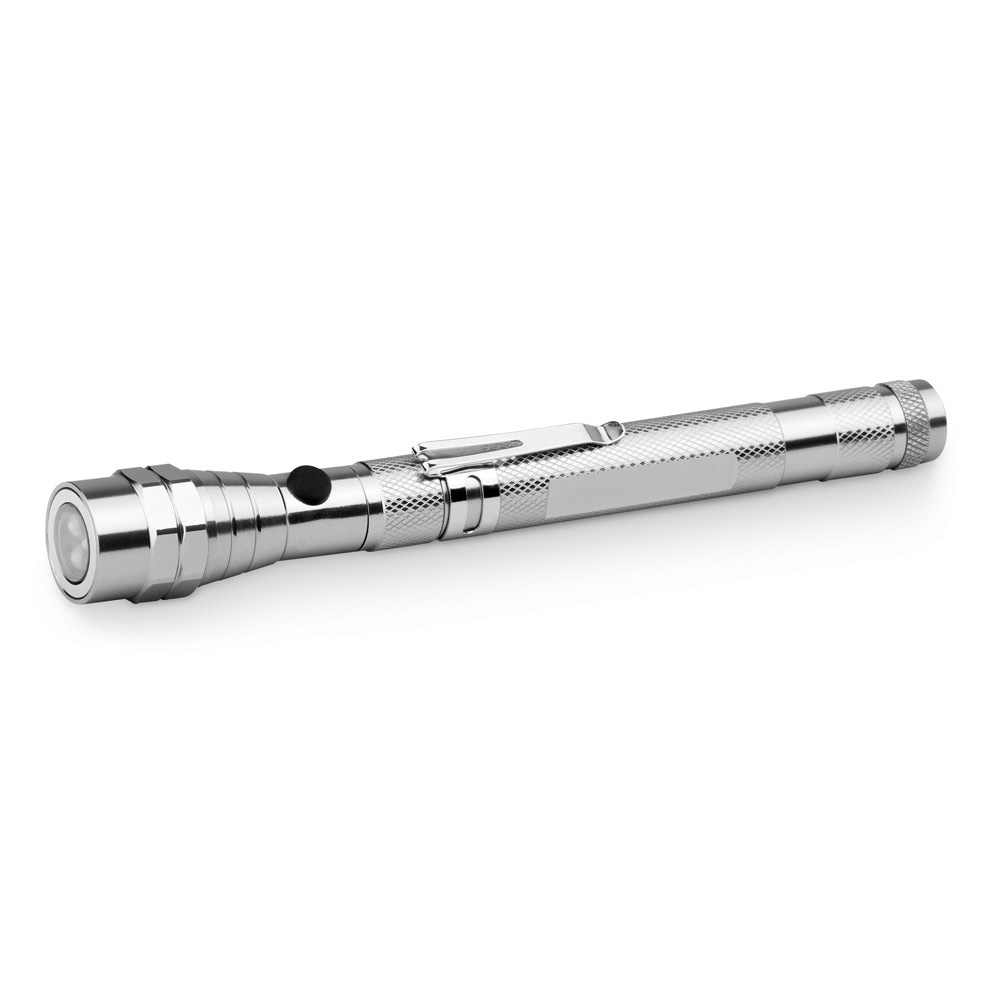 NOBEND. Lanterna LED extensível em metal