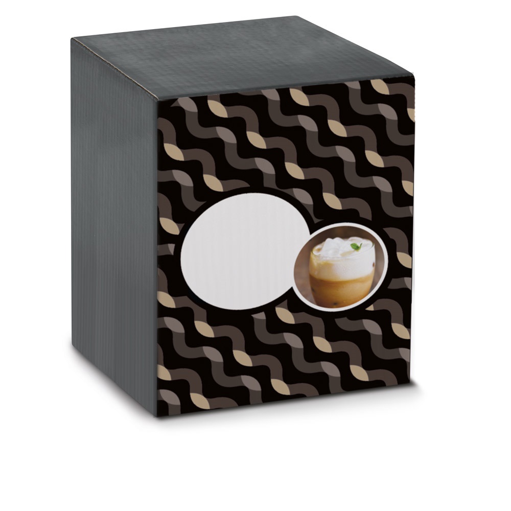 AMERICANO. Tasse isotherme en verre 220mL