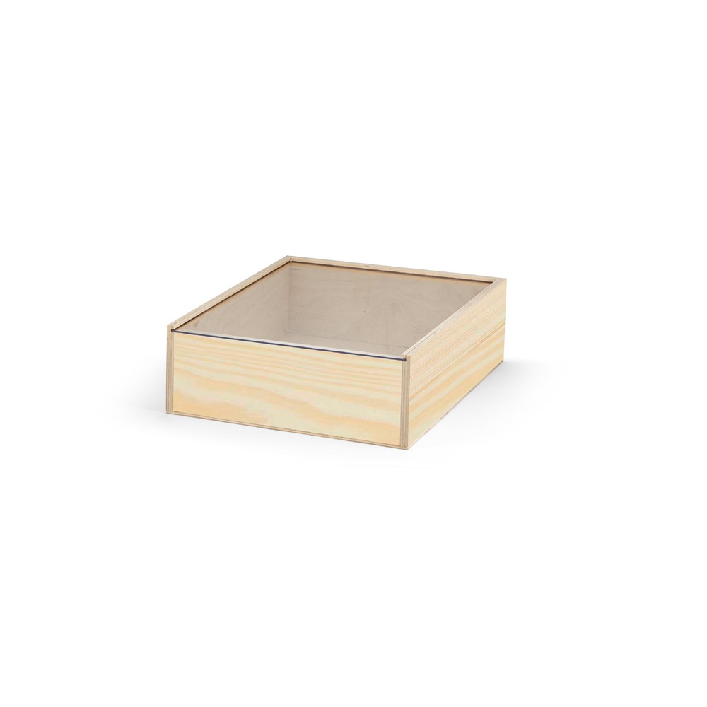 BOXIE CLEAR S. Boite en bois S