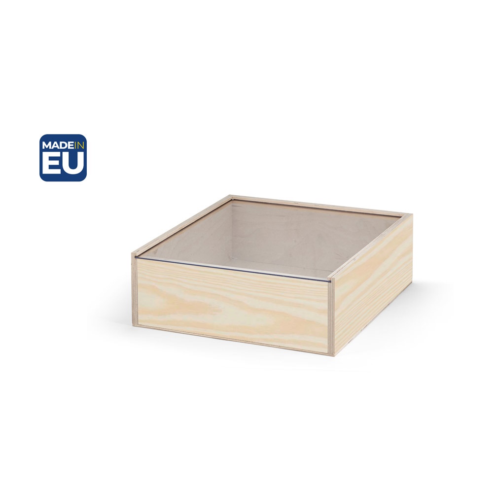 BOXIE CLEAR L. Drevená krabica