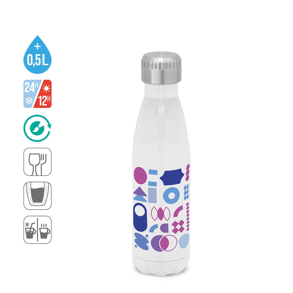AMORTI M. Termoska sublimačná z nerezovej ocele 510 ml